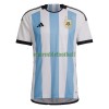 Maillot de Supporter Argentine Domicile Coupe du Monde 2022 Pour Homme